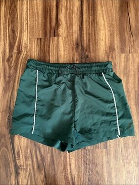 Classic Forest Green Women's Athletic Shorts